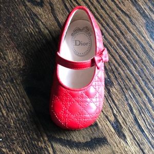 Dior baby shoes